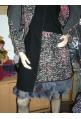 robe thème « KARTOON » modèle 06B - collection hiver 2011