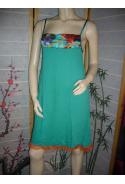 robe combinette turquoise collection printemps/été 2010