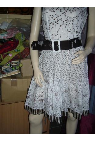 Nouvelle collection 2009 - robe princesse blanc/marron