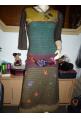 LOUISE DELLA : robe modèle "fleurs" - collection automne/hiver 2010-2011