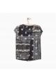IKKS : top modèle ref XF10174-21 - collection printemps:été 2015