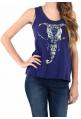 LES PTITES BOMBES : débardeur modèle ELEPHANT ref S154201 - collection printemps/été 2015