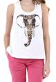 LES PTITES BOMBES : débardeur modèle ELEPHANT ref S154201 - collection printemps/été 2015