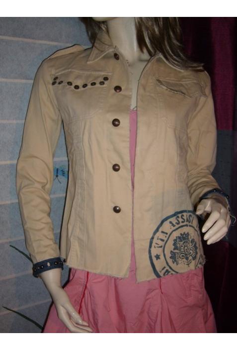 veste saharienne Pianurastudio beige