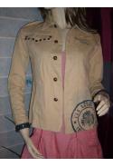 veste saharienne Pianurastudio beige