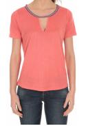 LPB : t-shirt bande ethnique ref S164008 - collection printemps/été 2016