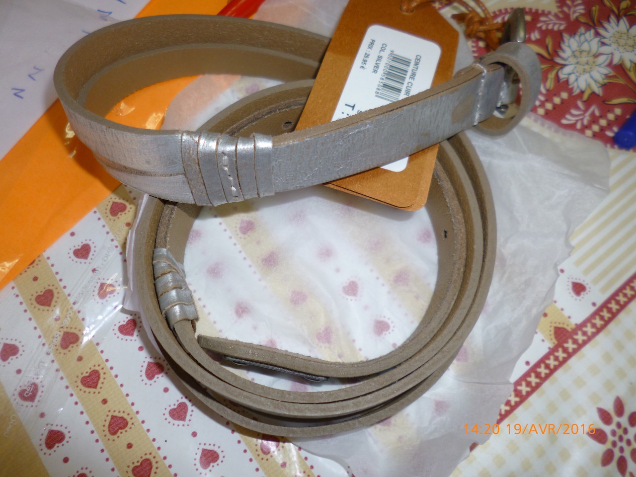 LPB ceinture mod le S168004 collection t 2016