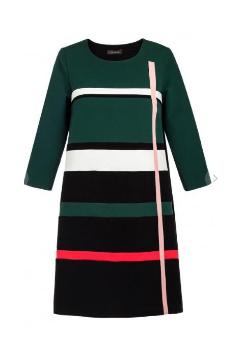 COP COPINE : robe graphique modèle OGAWA - collection automne/hiver  2016-2017 - Lamodedenadine.fr (Save the queen, M&FG,Louise Della, Desigual,  ...