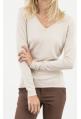 LPB : pull col V maille lurex ref W163001 - collection automne/hiver 2016-2017