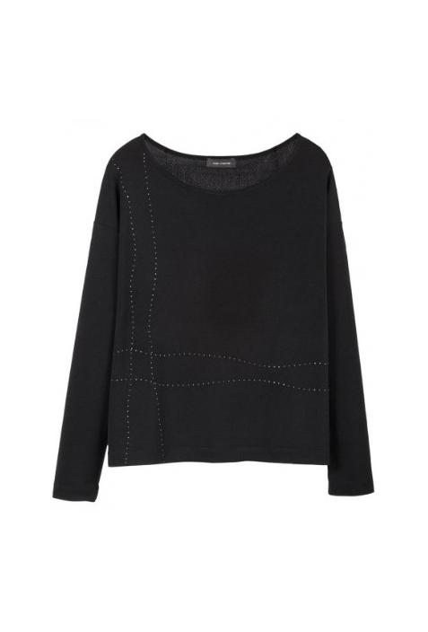 COP COPINE : top décoré de studs modèle TAKA - collection automne/hiver 2016-2017