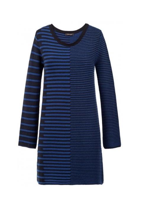 COP COPINE : robe bicolore maille côtelée modèle ONIGRI - collection automne/hiver 2016-2017