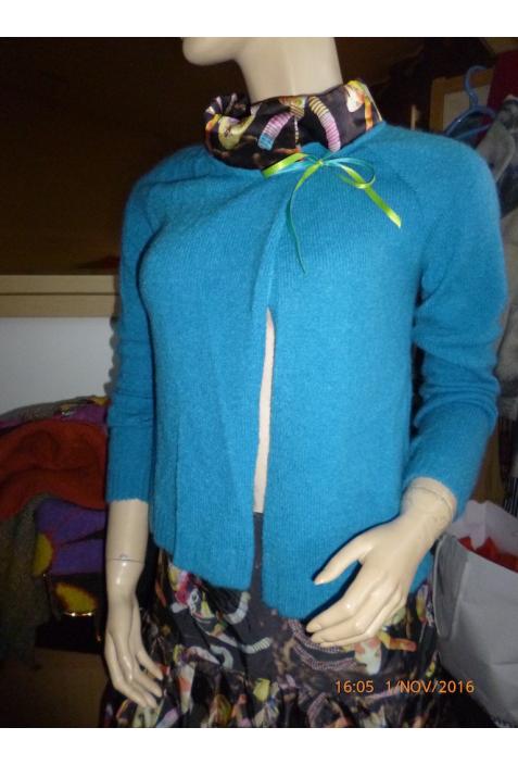 LOUISE DELLA : cardigan série "clowns" - collection hiver 2011-2012