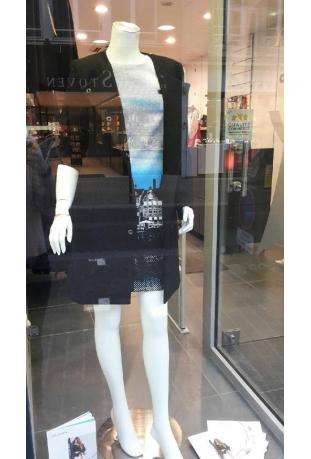 COP COPINE : robe imprimé modèle PADDLE - collection printemps/été 2017