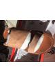 VANESSA WU : sandales plates nude à lacets ref SD1150ND - collection printemps/été 2017