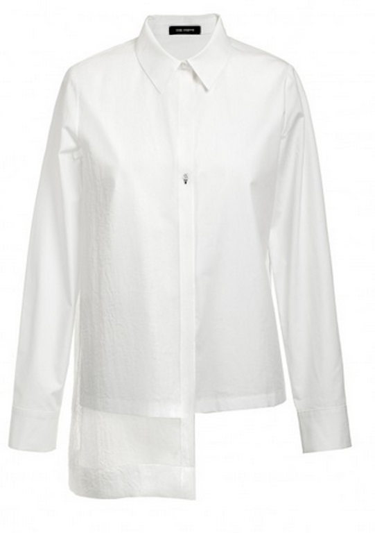 COP COPINE chemise a pan asymetrique modele GALBER collection automne hiver 2017 2018 Lamodedenadine Save the queen M FG Louise Della Desigual Pianurastudio Guess