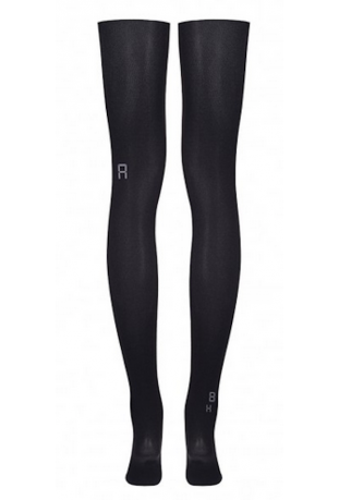 COP COPINE : collants à motifs jacquard modèle LETTER - collection automne/hiver 2017-2018