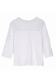 GRACE & MILA : top avec dentelle modèle NINON - collection automne/hiver 2017-2018