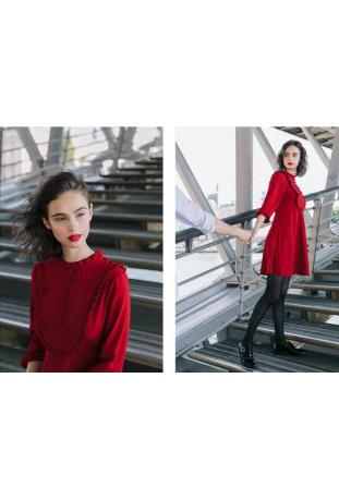 GRACE & MILA : robe modèle ORPHEE - collection automne/hiver 2017-2018