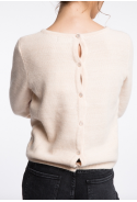 ORFEO-PARIS pull ajouré modèle BASALT - collection automne/hiver 2017-2018