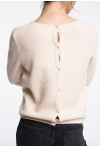 ORFEO-PARIS pull ajouré modèle BASALT - collection automne/hiver 2017-2018