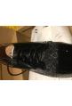 VANESSA WU : Derbies noires imprimé arty Ref RL1640NR - collection automne/hiver 2017-2018