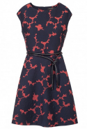 COP COPINE : HIVER 2018-2019 : robe courte jacquard modèle VAUCLUSE