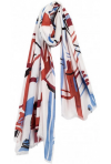 COP COPINE : HIVER 2018-2019 : foulard imprimé modèle PENGALANE