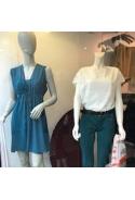 COP COPINE ETE 2019 : robe bi-matière modèle RYUJIN