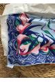 Foulard Hermès intitulé « LA MARCHE DU ZAMBEZE » - rare et recherché, épuisé sur le site