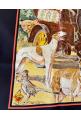 Foulard Hermès intitulé "Concours d'élégance - 1885 - limousines - EXTREMEMENT RARE ET RECHERCHE !