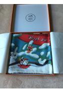 Foulard Hermès intitulé « NOEL AU 24 FAUBOURG» - nouveauté boutique