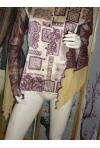 SAVE THE QUEEN : chemisier satin/jean