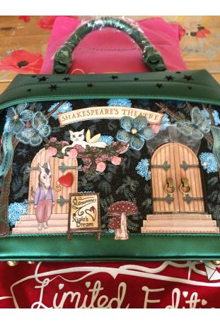 VENDULA LONDON : sac « grab bag » SHAKESPEARE THÉÂTRE : A Midsummer Night's Dream » édition limitée et& épuisée sur le site !