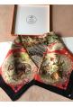 Foulard Hermès intitulé "FAUNE ET FLORE DU TEXAS" - EXTREMEMENT RARE ET RECHERCHE !