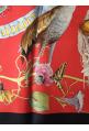 Foulard Hermès intitulé "FAUNE ET FLORE DU TEXAS" - EXTREMEMENT RARE ET RECHERCHE !