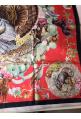 Foulard Hermès intitulé "FAUNE ET FLORE DU TEXAS" - EXTREMEMENT RARE ET RECHERCHE !