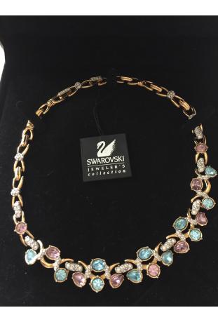 SWAROVSKI : collier vintage tour de cou vintage neuf dans écrin