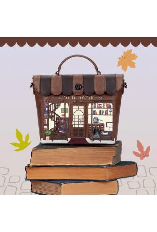 VENDULA LONDON 2019 : sac à main "backpack" modèle OLD BOOK SHOP - très rare !