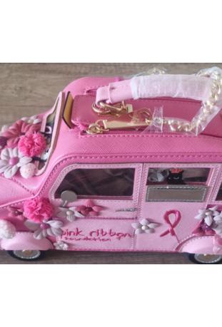 VENDULA LONDON 2022 - sac a main « Cats and Corgis pink ribbon foundation » - original et rare : épuisé sur le site !