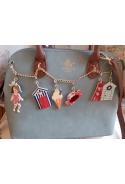 VENDULA LONDON 2018 : sac modèle MAISY avec charms "plage"