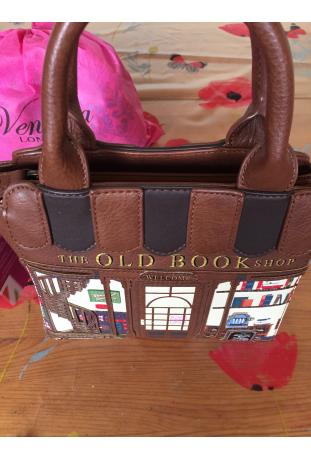 VENDULA LONDON 2019 : sac à main « tote bag » modèle OLD BOOK SHOP - très rare !
