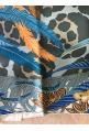 Foulard Hermès intitulé "JAGUAR QUETZAL" dans sa boîte par Alice Shirley - rare !