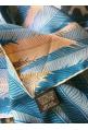 Foulard Hermès intitulé "JAGUAR QUETZAL" dans sa boîte par Alice Shirley - rare !