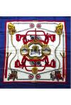 Très rare foulard Hermès intitulé "Teuf-Teuf" édition spéciale pour le musée automobile Schlumpf - édition limitée